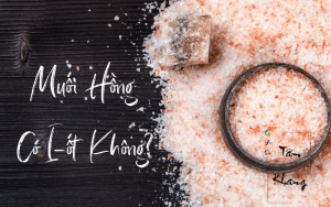 Muối hồng có i-ốt không?