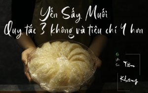 Yến sấy muối Himalaya Tâm Khang
