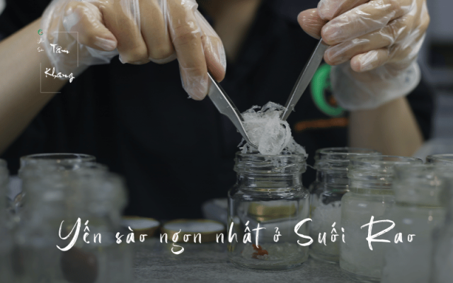 Cơ sở sản xuất yến sào ở Suối Rao chất lượng